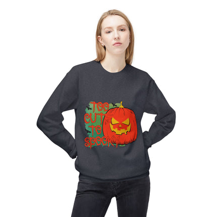 Halloween-Themen-Unisex-Midweight-Softstyle-Fleece-Crewneck-Sweatshirt