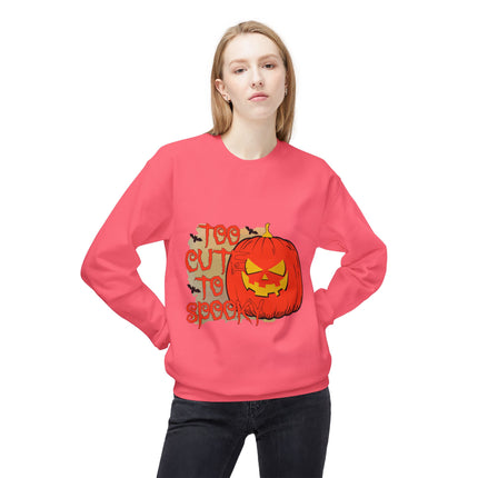 Halloween-Themen-Unisex-Midweight-Softstyle-Fleece-Crewneck-Sweatshirt