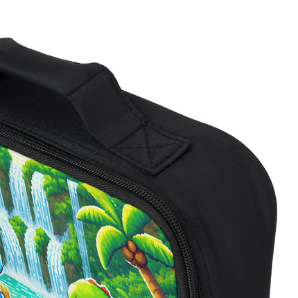 Süße Lunchtasche mit 2 Dino-Motiven 