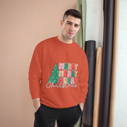 Christmas themed Champion Sweatshirt