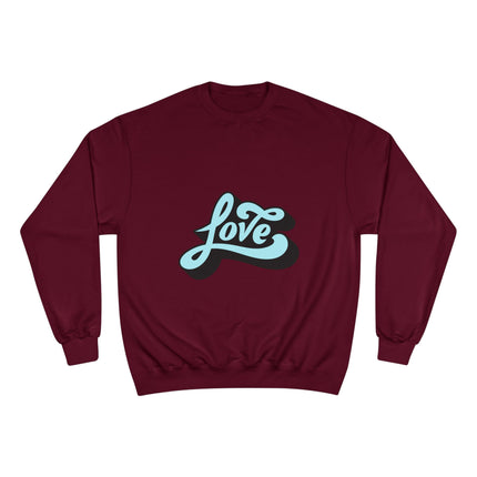 Champion-Sweatshirt mit Typografie-Motiv
