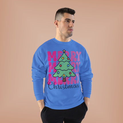 Christmas themed Unisex EcoSmart Crewneck Sweatshirt