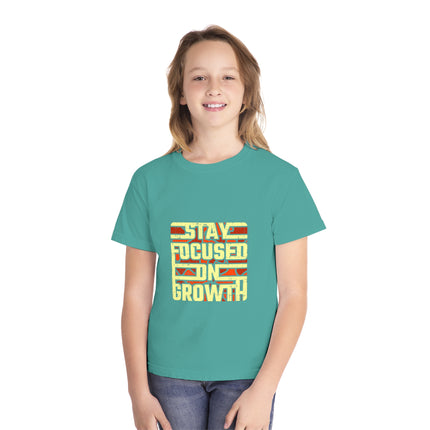Typography themed Youth Midweight Tee