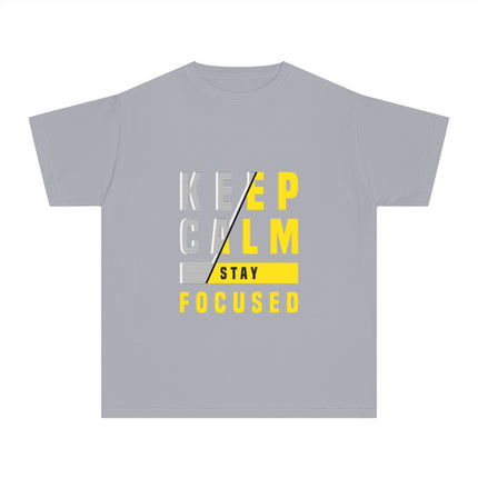 Typography themed Youth Midweight Tee