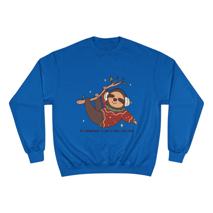 Christmas themed Champion Sweatshirt