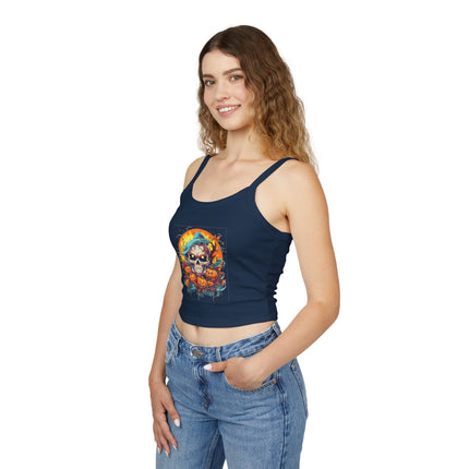 Halloween-Themen Damen Spaghetti Strap Tank Top 