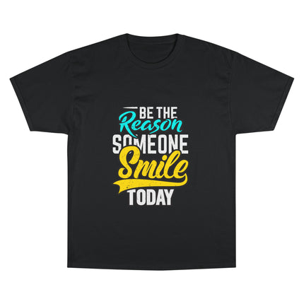 Champion-T-Shirt mit Typografie-Motiv