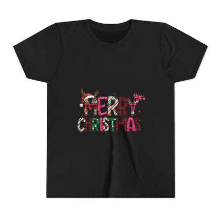 Kurzärmeliges T-Shirt für Jugendliche mit Weihnachtsmotiv