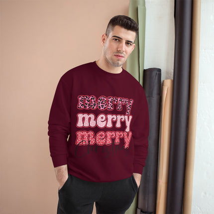 Christmas themed Champion Sweatshirt