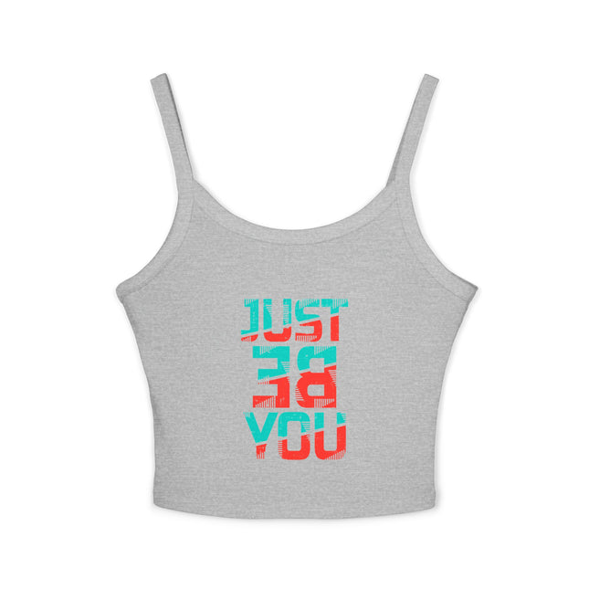 Typografie Themen Damen Spaghetti Strap Tank Top 