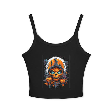 Halloween-Themen Damen Spaghetti Strap Tank Top 