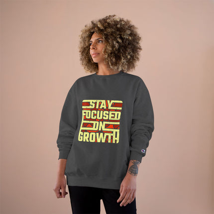 Champion-Sweatshirt mit Typografie-Motiv