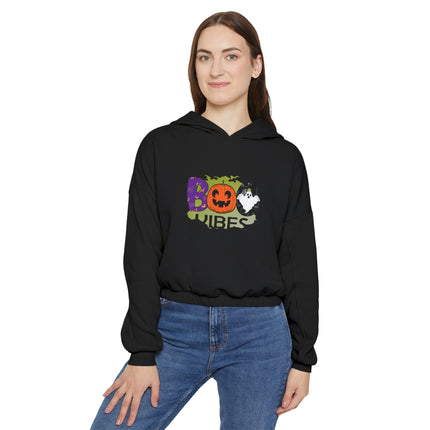 Halloween-Themen-Damen-Kapuzenpullover mit Cinched Bottom