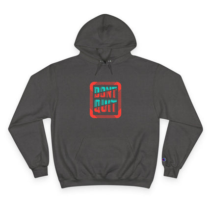 Typography themed Champion Hoodie