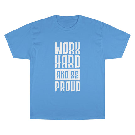 Champion-T-Shirt mit Typografie-Motiv