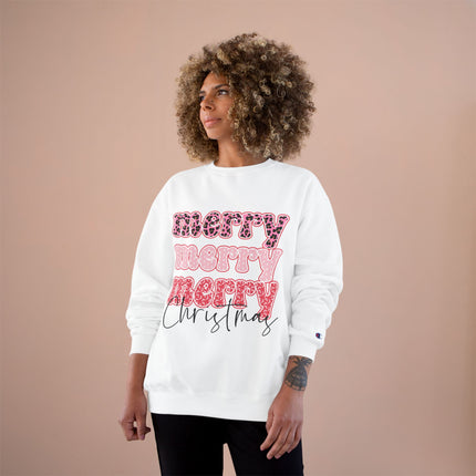 Christmas themed Champion Sweatshirt