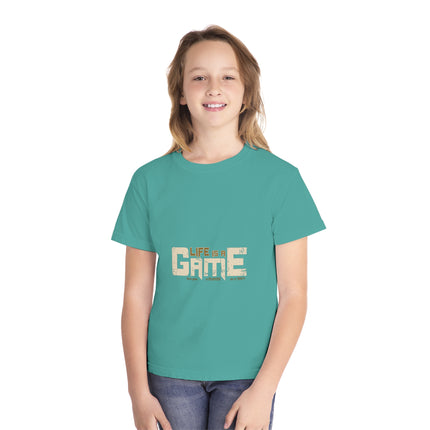 Typography themed Youth Midweight Tee