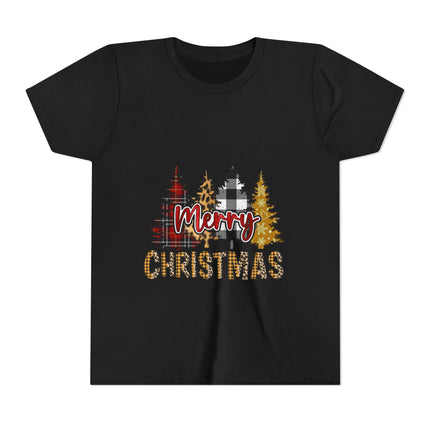 Christmas themed Youth Short Sleeve Tee