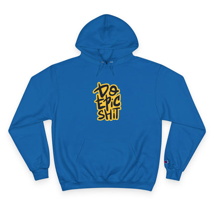 Typography themed Champion Hoodie
