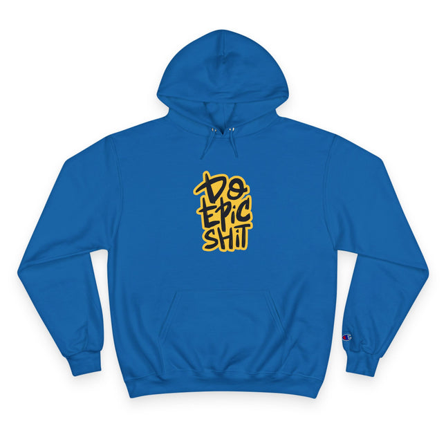 Typography themed Champion Hoodie