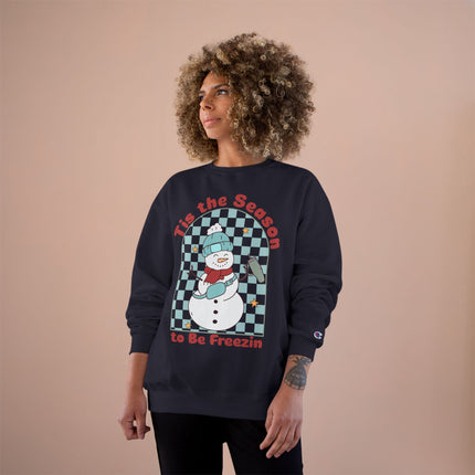 Christmas themed Champion Sweatshirt