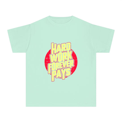 Typography themed Youth Midweight Tee
