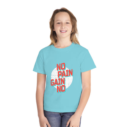 Typography themed Youth Midweight Tee