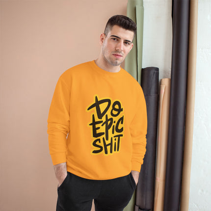 Champion-Sweatshirt mit Typografie-Motiv