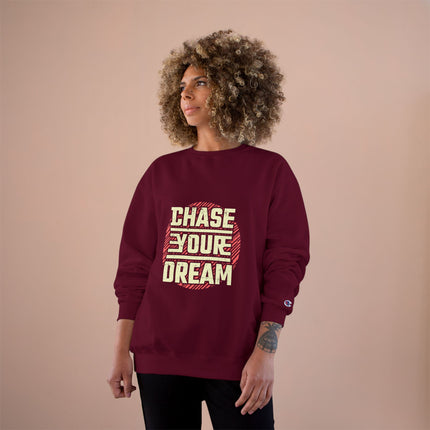 Champion-Sweatshirt mit Typografie-Motiv