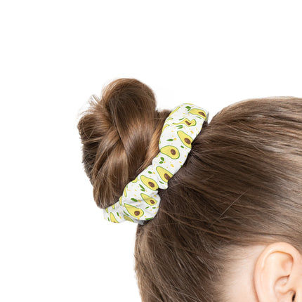 Cute Avacado Pattern design themed Scrunchie