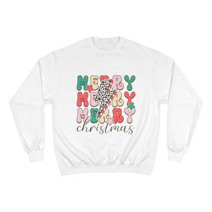 Christmas themed Champion Sweatshirt
