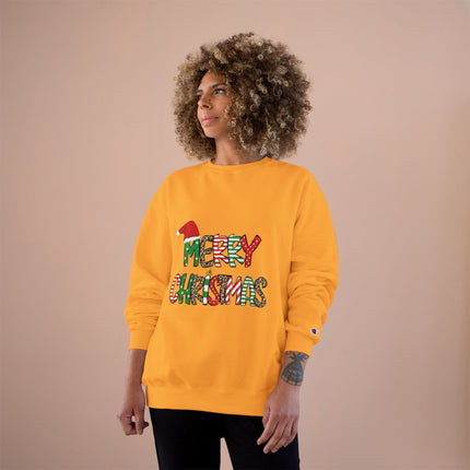 Christmas themed Champion Sweatshirt