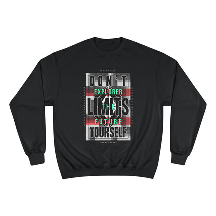 Champion-Sweatshirt mit Typografie-Motiv