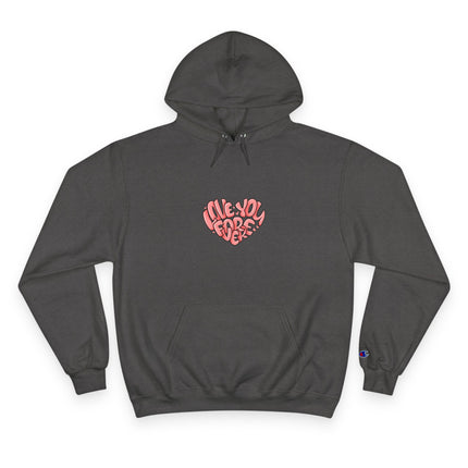 Typography themed Champion Hoodie