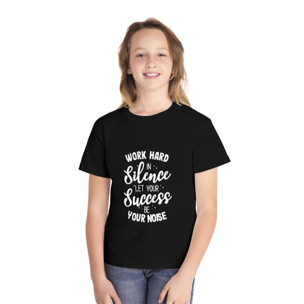 Typography themed Youth Midweight Tee