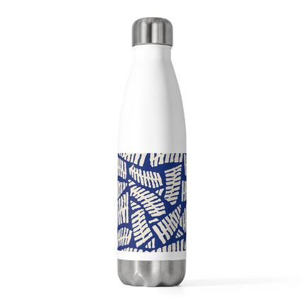 Cute Blue Pattern design themed 20oz Insulated Bottle