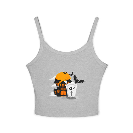 Halloween-Themen Damen Spaghetti Strap Tank Top 