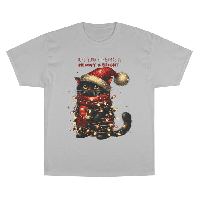 Champion-T-Shirt mit Weihnachtsmotiv