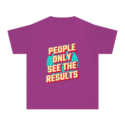 Typography themed Youth Midweight Tee
