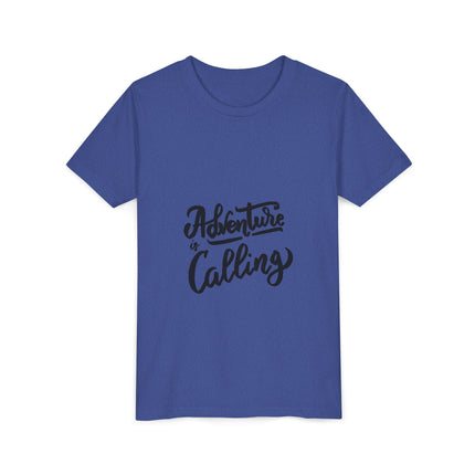 Typography themed Youth Short Sleeve Tee