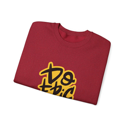 Unisex Heavy Blend Crewneck Sweatshirt mit Typografie-Motiv