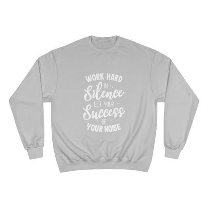 Champion-Sweatshirt mit Typografie-Motiv