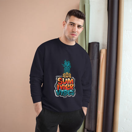 Champion-Sweatshirt mit Typografie-Motiv