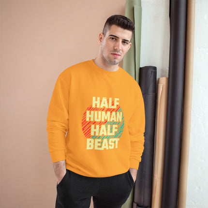 Champion-Sweatshirt mit Typografie-Motiv