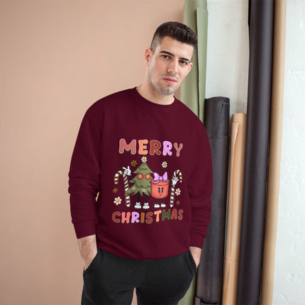 Christmas themed Champion Sweatshirt