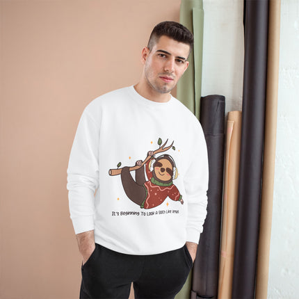Christmas themed Champion Sweatshirt