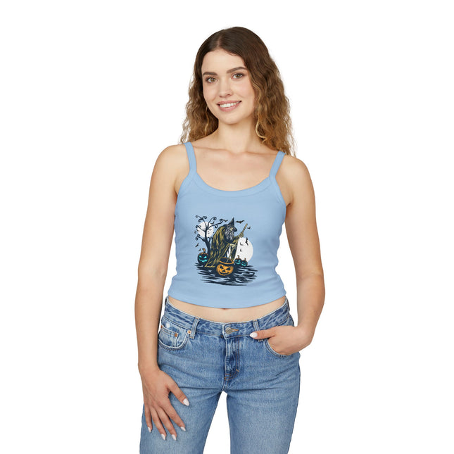 Halloween-Themen Damen Spaghetti Strap Tank Top 