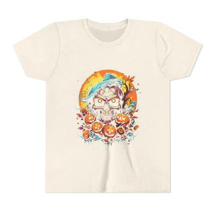 Halloween themed Youth Short Sleeve Tee