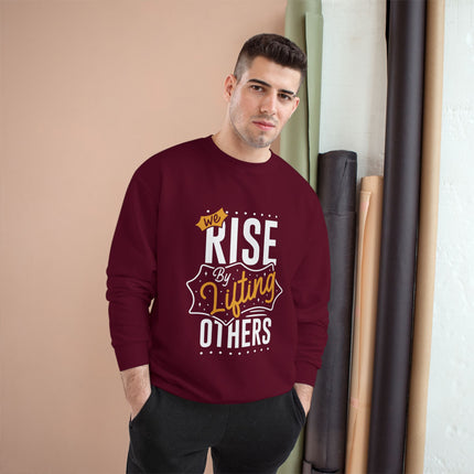 Champion-Sweatshirt mit Typografie-Motiv