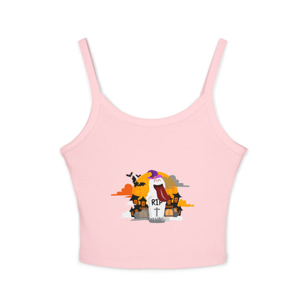 Halloween-Themen Damen Spaghetti Strap Tank Top 